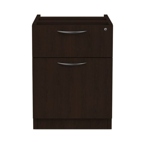 Alera Valencia Series Hanging Pedestal File, Left/right, 2-Drawers: Box/file, Legal/letter, Espresso, 15.63" X 20.5" X 19.25"