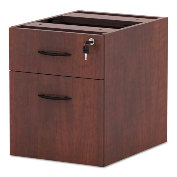 Alera Valencia Series Hanging Pedestal File, Left/right, 2-Drawer: Box/file, Legal/letter, Cherry, 15.63 X 20.5 X 19.25 - Image 3