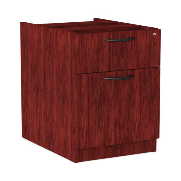 Alera Valencia Series Hanging Pedestal File, Left/right, 2-Drawers: Box/file, Legal/letter, Mahogany, 15.63" X 20.5" X 19.25" - Image 2