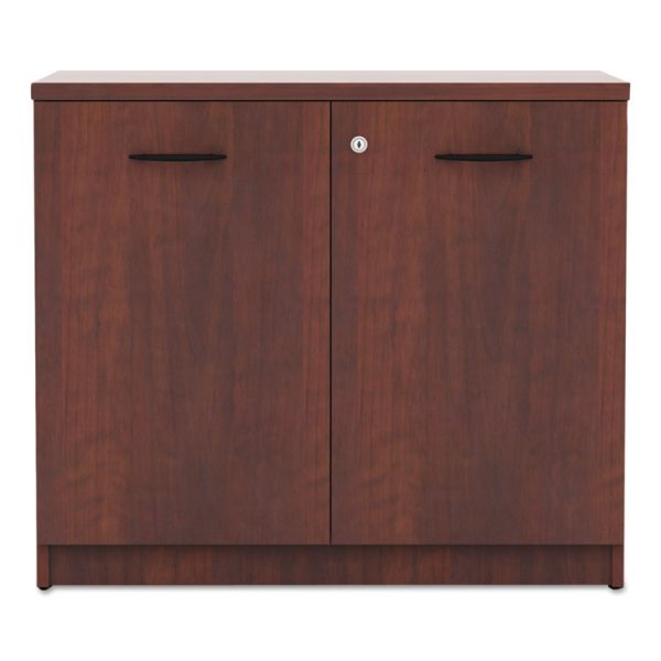 Alera Valencia Series Storage Cabinet, 34.13w x 22.78d x 29h, Medium Cherry - Image 2
