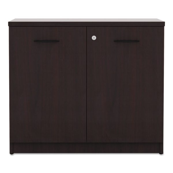 Alera Valencia Series Storage Cabinet, 34.13w x 22.78d x 29.5h, Mahogany - Image 2