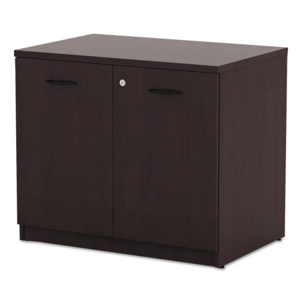 Alera Valencia Series Storage Cabinet, 34.13w x 22.78d x 29.5h, Mahogany - Image 3