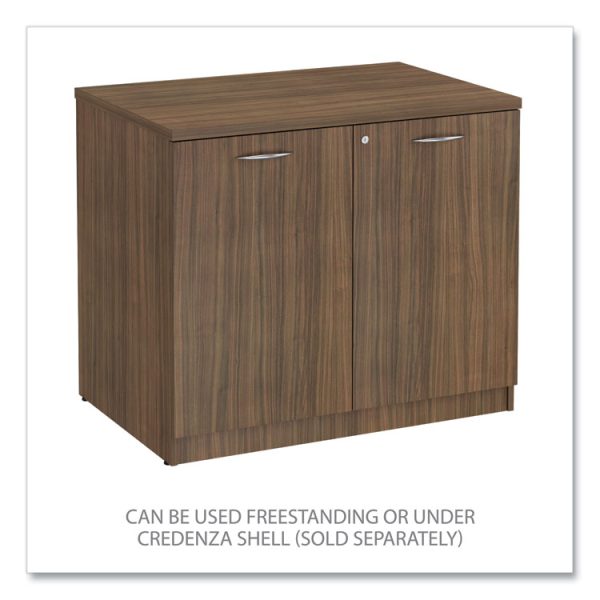 Alera Valencia Series Storage Cabinet, 34.3w x 22.78d x 29.5h, Modern Walnut - Image 5
