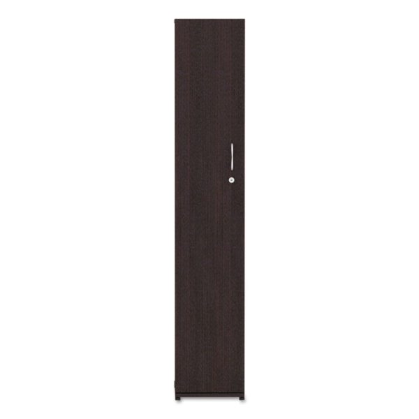 Alera Valencia Series Wardrobe, 11.88w x 22.78d x 65h, Espresso - Image 2