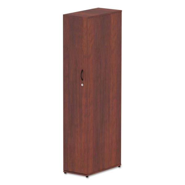 Alera Valencia Series Wardrobe, 11.88w x 22.78d x 65h, Medium Cherry - Image 3