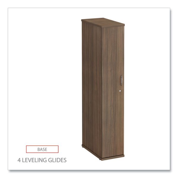 Alera Valencia Series Wardrobe, 11.88w x 22.78d x 65h, Modern Walnut - Image 3
