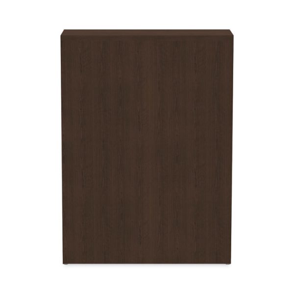 Alera Valencia Series Bookcase, Three-Shelf, 31.75w x 14d x 39.38h, Espresso - Image 5