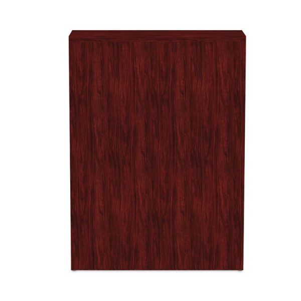 Alera Valencia Series Bookcase, Three-Shelf, 31.75w x 14d x 39.38h, Mahogany - Image 5