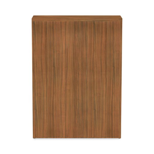 Alera Valencia Series Bookcase, Three-Shelf, 31.75w x 14d x 39.38h, Modern Walnut - Image 5