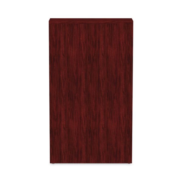 Alera Valencia Series Bookcase, Four-Shelf, 31.75w x 14d x 54.88h, Mahogany - Image 5