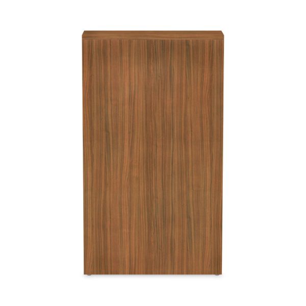 Alera Valencia Series Bookcase, Four-Shelf, 31.75w x 14d x 54.88h, Modern Walnut - Image 5