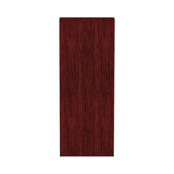 Alera Valencia Series Bookcase, Six-Shelf, 31.75w x 14d x 80.25h, Mahogany - Image 5