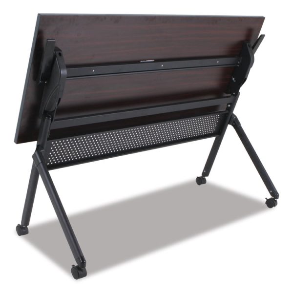 Flip And Nest Table Base, 55.88w X 23.63d X 28.5h, Black - Image 7