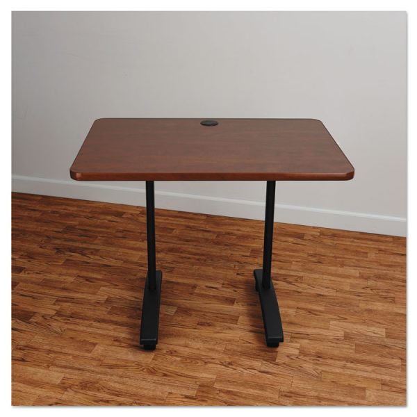 Alera Valencia Series Training Table T-Leg Base, 24.5w X 19.75d X 28.5h, Black - Image 3