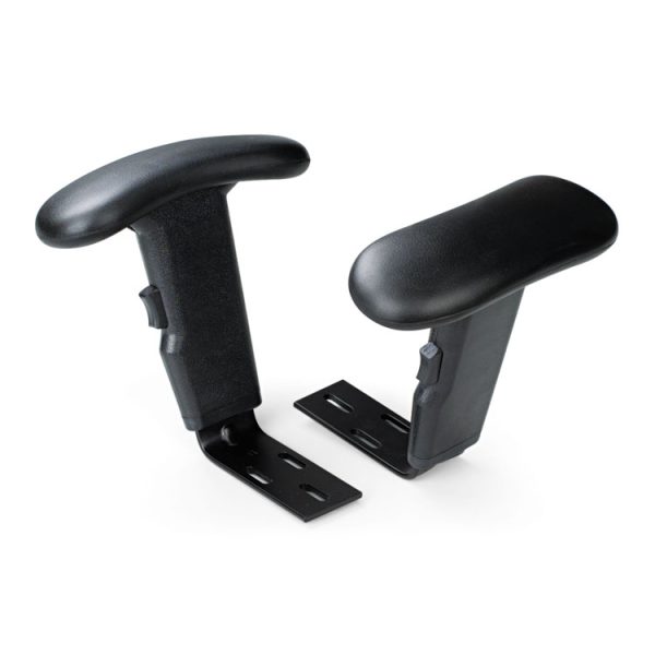 Alera Essentia Series Swivel Task Chair, Supports Up To 275 Lb, 17.71" To 22.44" Seat Height, Black - Image 9
