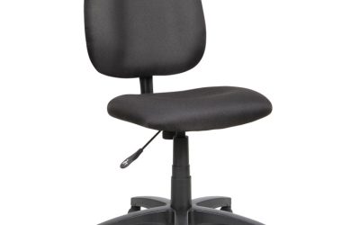 Alera Essentia Series Swivel Task Chair, Supports Up To 275 Lb, 17.71″ To 22.44″ Seat Height, Black