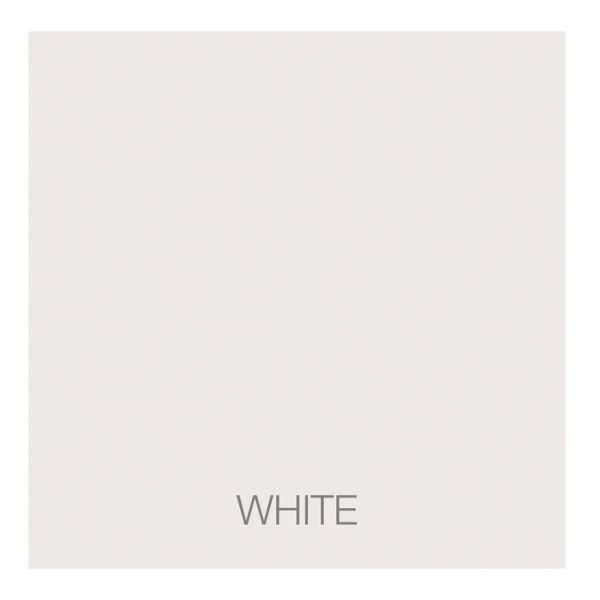 Three-Shelf Bookcase, 27.56" x 11.42" x 44.33", White - Image 9