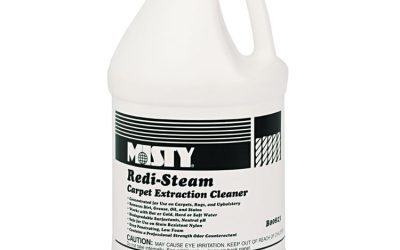 Redi-Steam Carpet Cleaner, Pleasant Scent, 1 Gal Bottle, 4/carton