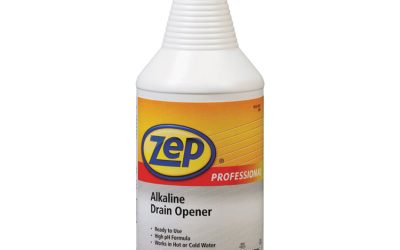 Alkaline Drain Opener Quart Bottle, 12/carton