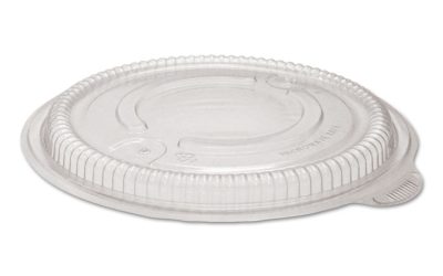 MicroRaves Incredi-Bowl Lid, For 18, 24, 32, 48 oz Incredi-Bowls, 8.5″ Diameter x 0.63″h, Clear, Plastic, 150/Carton