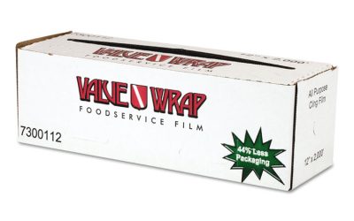 Valuewrap Foodservice Film, 12″ X 2,000 Ft