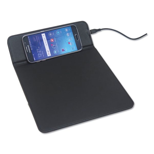 Wireless Charging Pads, Qi Wireless Charging, 5 W, 11", Black - Image 3