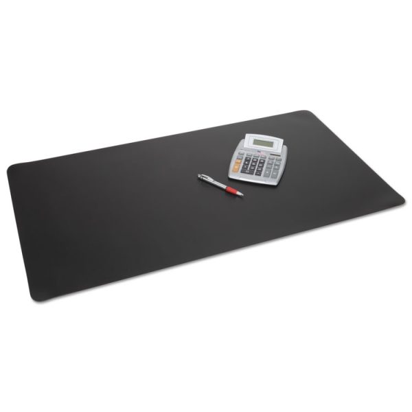 Rhinolin II Desk Pad with Antimicrobial Protection, 24 x 17, Black - Image 5