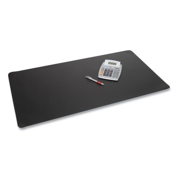 Rhinolin II Desk Pad with Antimicrobial Protection, 36 x 20, Black - Image 5