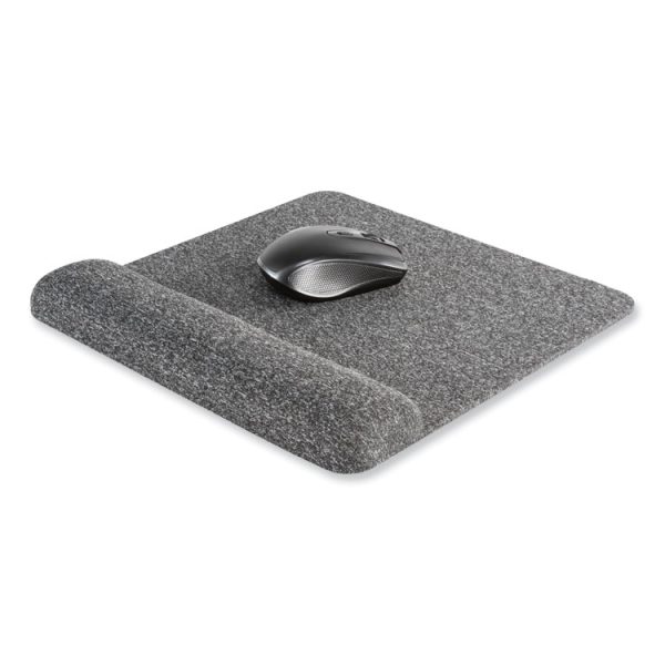 Premium Plush Mouse Pad, 11.8 X 11.6, Gray - Image 3