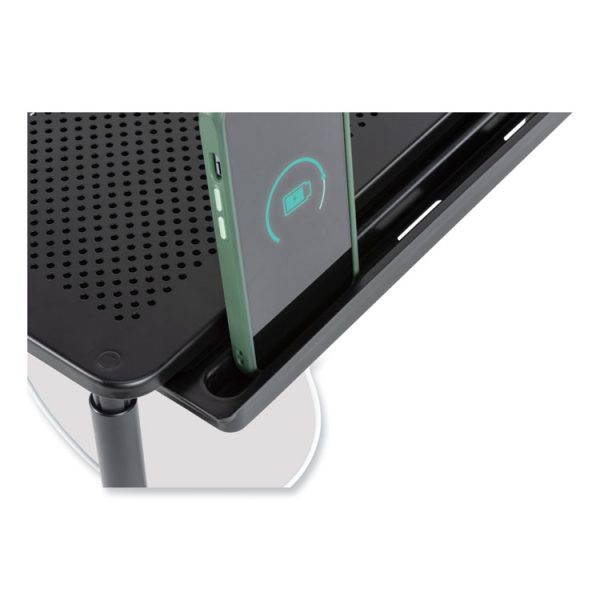 Metal Art Tri Level Stand, For 27" Monitors, 14.5" X 9.25" X 4.13" To 5.75", Black, Supports 30 Lb - Image 5