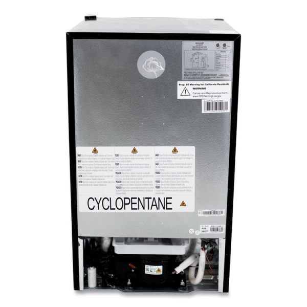 4.4 Cu.ft. Auto-Defrost Refrigerator, 19.25 X 22 X 33, Black - Image 2
