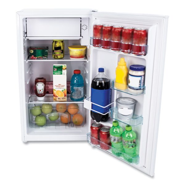 3.3 Cu.ft Refrigerator With Chiller Compartment, White - Image 2