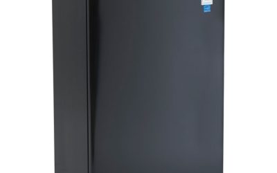 3.3 Cu.ft Refrigerator With Chiller Compartment, Black