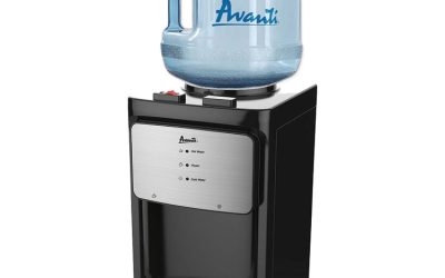 Counter Top Thermoelectric Hot And Cold Water Dispenser, 3 To 5 Gal, 12 X 13 X 20, Black