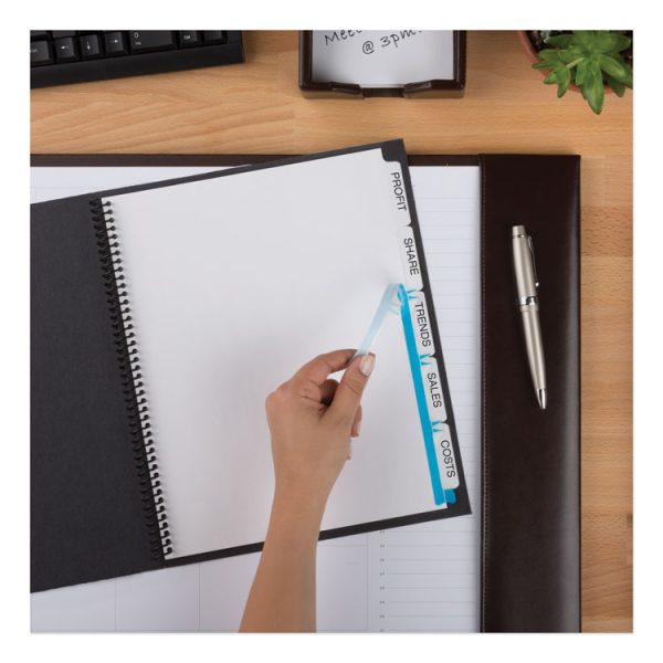 Print and Apply Index Maker Clear Label Unpunched Dividers, 5-Tab, 11 x 8.5, White, 5 Sets - Image 7