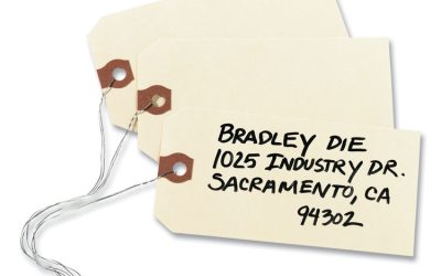 Unstrung Shipping Tags, 11.5 pt Stock, 4.75 x 2.38, Manila, 1,000/Box