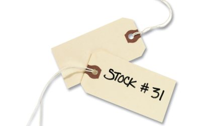 Strung Shipping Tags, 11.5 pt Stock, 3.75 x 1.88, Manila, 1,000/Box