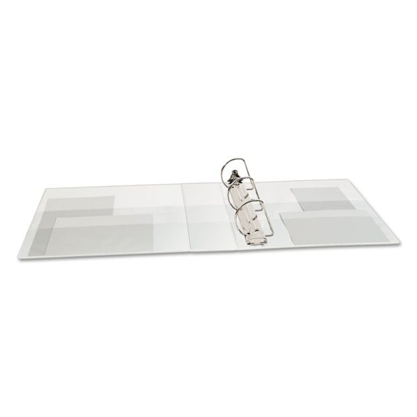 Touchguard Protection Heavy-Duty View Binders With Slant Rings, 3 Rings, 3" Capacity, 11 X 8.5, White - Image 7