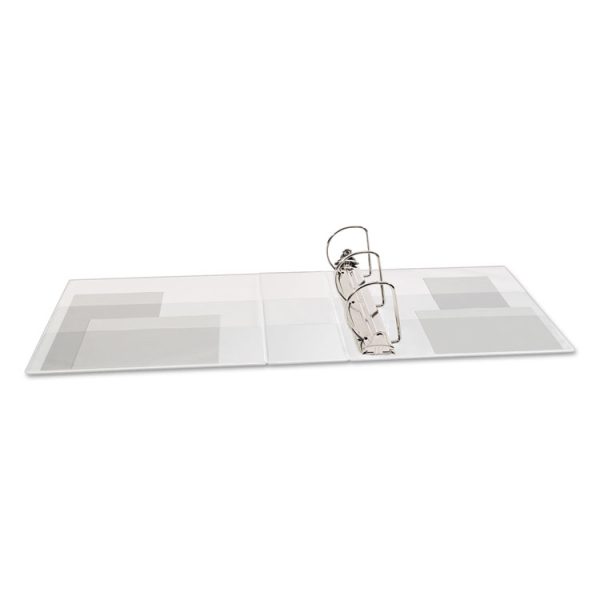 Touchguard Protection Heavy-Duty View Binders With Slant Rings, 3 Rings, 4" Capacity, 11 X 8.5, White - Image 7