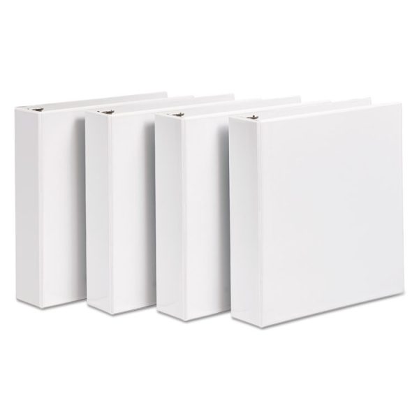 Durable View Binder With Durahinge And Slant Rings, 3 Rings, 2" Capacity, 11 X 8.5, White, 4/pack - Image 8