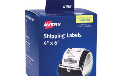 Multipurpose Thermal Labels, 4 X 6, White, 220/roll