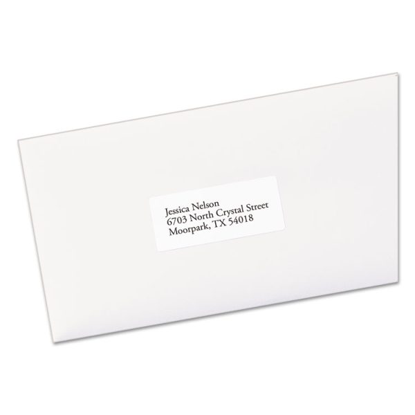 Ecofriendly Mailing Labels, Inkjet/laser Printers, 1 X 2.63, White, 30/sheet, 100 Sheets/pack - Image 2