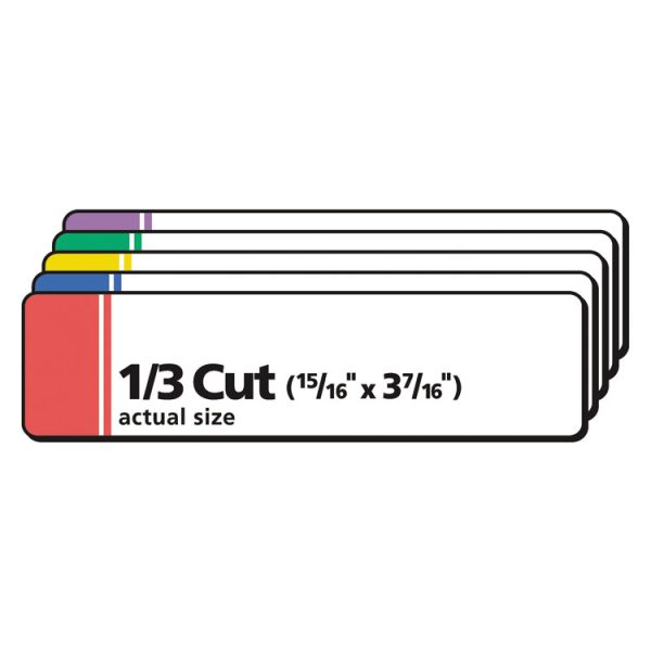 Extra-Large Trueblock File Folder Labels With Sure Feed Technology, 0.94 X 3.44, White, 18/sheet, 25 Sheets/pack - Image 5
