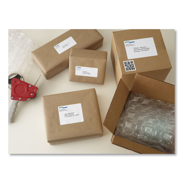 Shipping Labels W/ Trueblock Technology, Laser Printers, 5.5 X 8.5, White, 2/sheet, 100 Sheets/box - Image 8