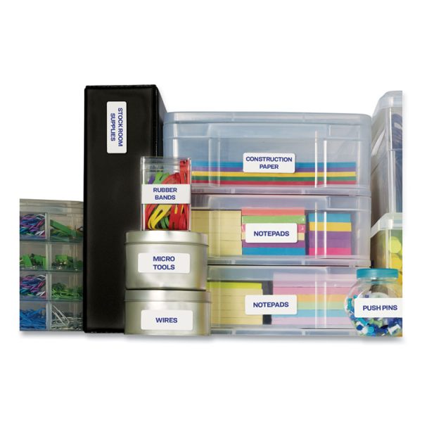 Easy Peel White Address Labels W/ Sure Feed Technology, Laser Printers, 0.66 X 1.75, White, 60/sheet, 100 Sheets/pack - Image 9