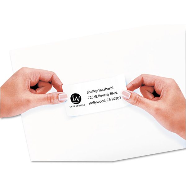 Repositionable Shipping Labels W/sure Feed, Inkjet/laser, 2 X 4, White, 1000/box - Image 2