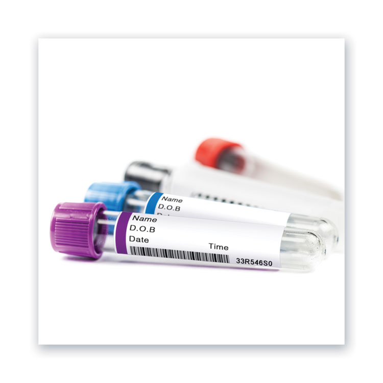 Waterproof Address Labels With Trueblock And Sure Feed, Laser Printers, 1 X 2.63, White, 30/sheet, 50 Sheets/pack - Image 4