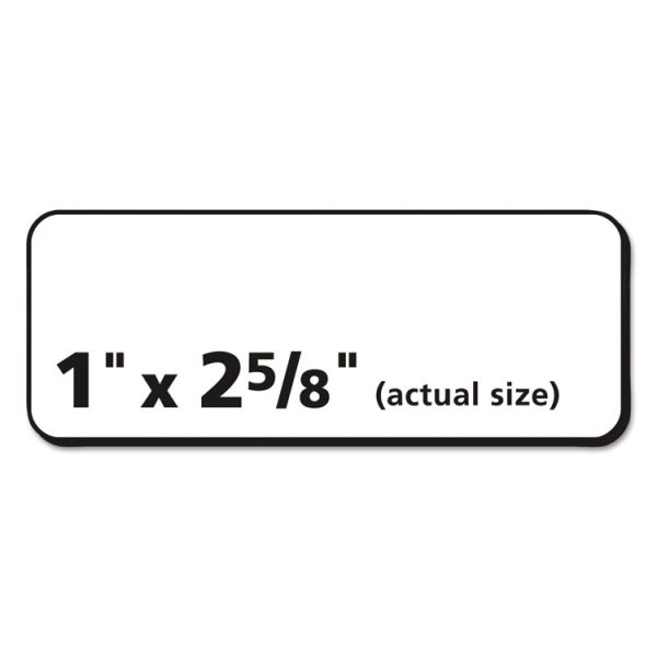 Matte Clear Easy Peel Mailing Labels W/ Sure Feed Technology, Laser Printers, 1 X 2.63, Clear, 30/sheet, 50 Sheets/box - Image 6