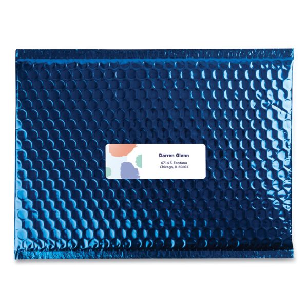 Easy Peel White Address Labels W/ Sure Feed Technology, Laser Printers, 1.33 X 4, White, 14/sheet, 250 Sheets/box - Image 5