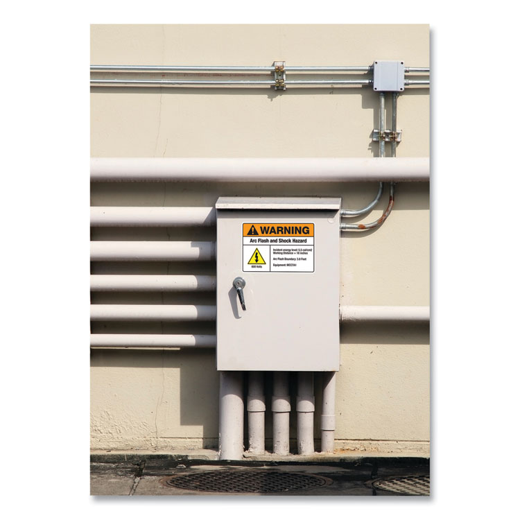 Ultraduty Ghs Chemical Waterproof And Uv Resistant Labels, 4.75 X 7.75, White, 2/sheet, 50 Sheets/pack - Image 5